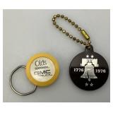 Vintage Silver Plated Box With Military Patches And More