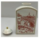 Vintage B&G Denmark Porcelain Tea Jar With Lid