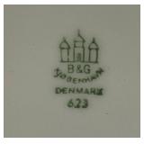 Vintage B&G Denmark Porcelain Tea Jar With Lid