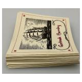 Vintage Collectible Book Plates With Note In Original Box