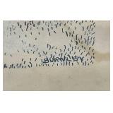 Antique Needle Point, Framed Items And More