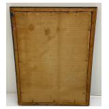 Antique Needle Point, Framed Items And More