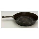 Vintage Cast Iron Pans Including Wagner Ware 9 Inch Chef Skillet & Sidney Hollow Ware #7 Pan