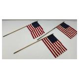 Misc. Small Flags Including 48 Star Flag And More