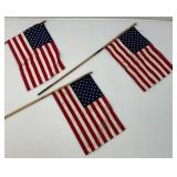 Misc. Small Flags Including 48 Star Flag And More