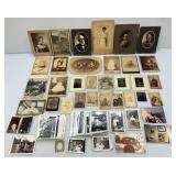 Misc. Vintage And Antique Photos Including Tintype And More