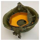 Vietnam War M1 Helmet W/Capac Liner And Camo Cover