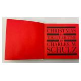 Two Shulz PEANUTS Books "Christmas Is Together Time & Peanuts Jubilee"
