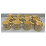 Vintage TOM & JERRY Drink Cups And Bowl