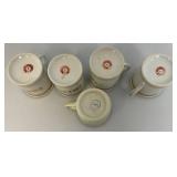 Vintage TOM & JERRY Drink Cups And Bowl