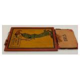 1913 Wooden Sign "Votes For Women" With Calendar