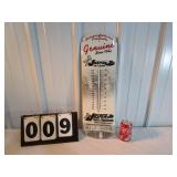 Jasper Engines Metal Wall Thermometer