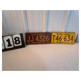 1955 MN License Plates