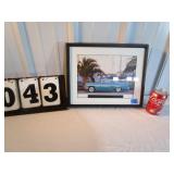 Woodsedge Framed Ron Kimball 1956 Mercury Monterey Photo