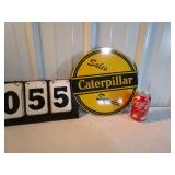 Caterpillar Sales and Service Sign