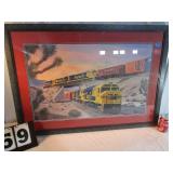 Woodsedge Santa Fe Framed Print