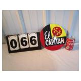 Santa Fe El Capitan Clock Face