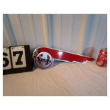 Santa Fe Metal Chief Head Sign