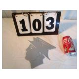 Laser Cut Mercury Head Logo