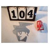 Laser Cutting Reversed Mercury Head Logo