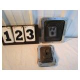Vintage Hurst Shifter Floor Plates
