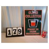 Tin Oliver Collector Signs