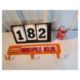 Steel Minneapolis Moline Coat Rack