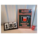 Oliver Collector Sign