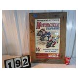 Davenport Iowa Motorcycle Race Poster