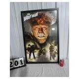 Wolfman Movie Poster - Framed