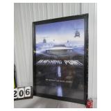 Vanishing Point Movie Poster - framed