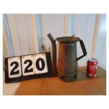 Huffman Half Gallon Oil Dispenser