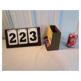 Salem Cigarettes Match Dispenser