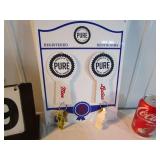 Pure Oil Company Restroom Key Set