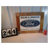 Ford Sales & Service Sign