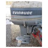 14' Lund Boat with 30HP Evinrude and Trailer
