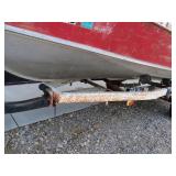 14' Lund Boat with 30HP Evinrude and Trailer