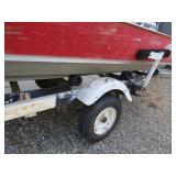 14' Lund Boat with 30HP Evinrude and Trailer
