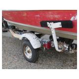 14' Lund Boat with 30HP Evinrude and Trailer