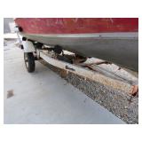 14' Lund Boat with 30HP Evinrude and Trailer