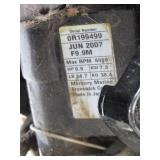 2007 Mercury 9.9HP Four Stroke - Repair or Parts