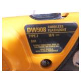 Mixed Lot of 18 Volt DeWalt  Power Tools with Chargers and 20 Volt Battery Converters