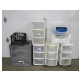 Mixed Lot of Plastic Storage Units