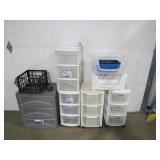 Mixed Lot of Plastic Storage Units