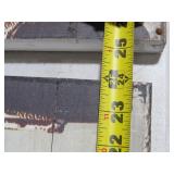 4 Piece Lot of Airplane Wood Art - 24' x 24'