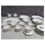 Summer Rose Fine China - Place Setting and Serving Dishes