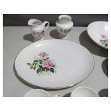 Summer Rose Fine China - Place Setting and Serving Dishes