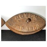 Dover No. 62 Sad Irons (Lot of 2)