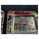 Souvenir State Trays Collection (New Mexico, Arizona, Wyoming, Utah)