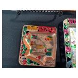Souvenir State Trays Collection (New Mexico, Arizona, Wyoming, Utah)
